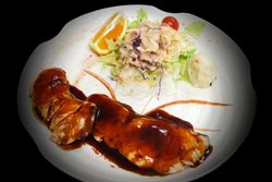 Salmon Teriyaki Dinner